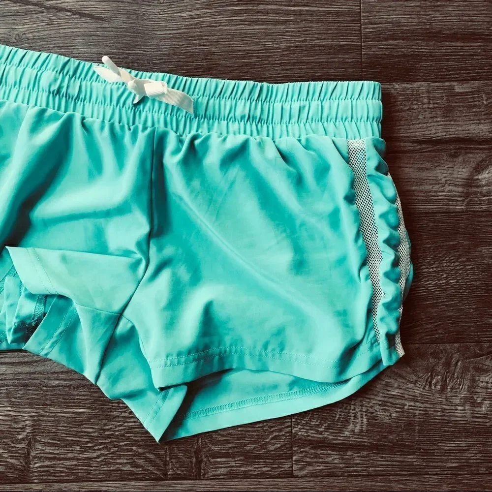 FABLETICS Pamela Drawstring Mesh Detail Shorts